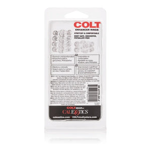 Colt Enhancer Rings - Clear - MyPleasure