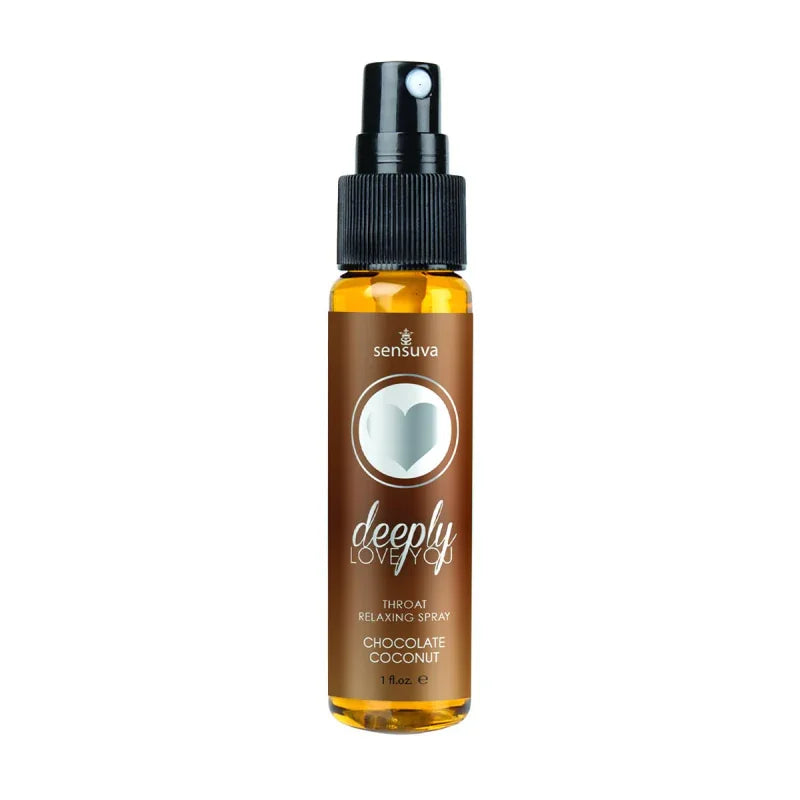 Deeply Love You Throat Relaxing Spray - Chocolate Coconut - 1 Fl. Oz.