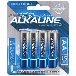 Doc Johnson Alkaline Batteries - AA - 4 Pack - MyPleasure