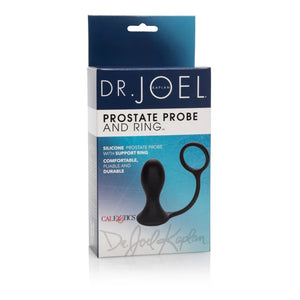 Dr. Joel Kaplan Prostate Probe and Ring - Black - MyPleasure