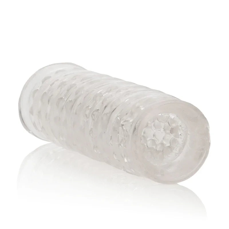 Dr. Joel Kaplan - Reversible Masturbator - Clear - MyPleasure