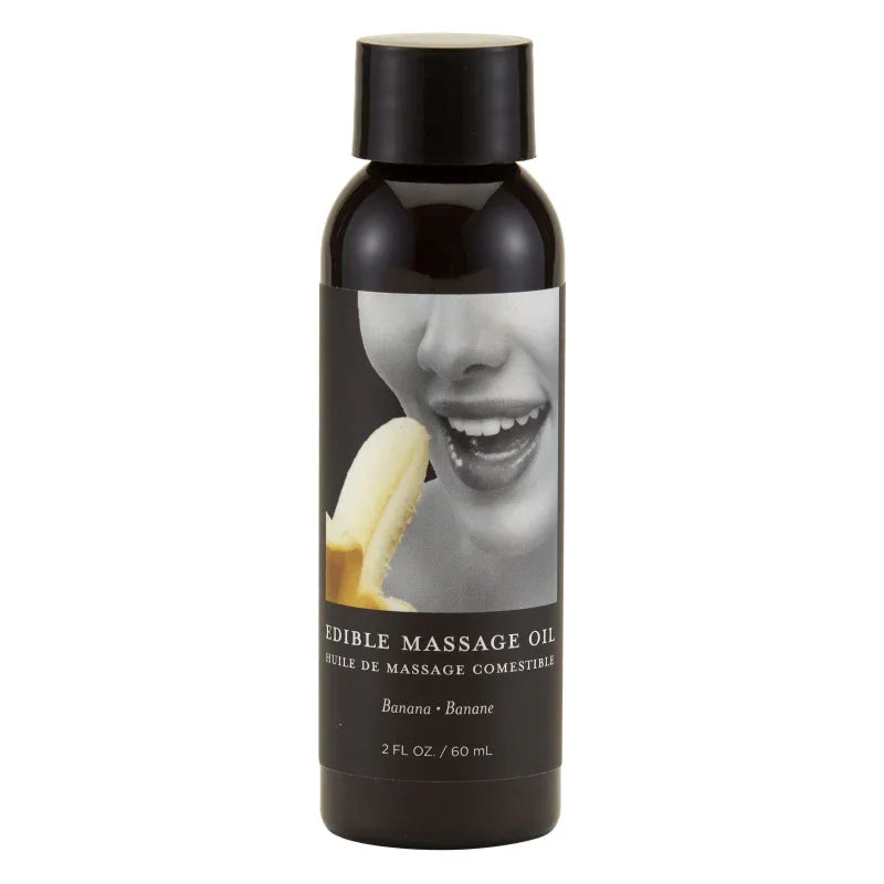 Edible Massage Oil 2 Oz. - Banana - MyPleasure