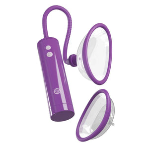 Fantasy for Her Rechargeable Pleasure Pump Kit - Purple