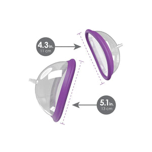 Fantasy for Her Rechargeable Pleasure Pump Kit - Purple