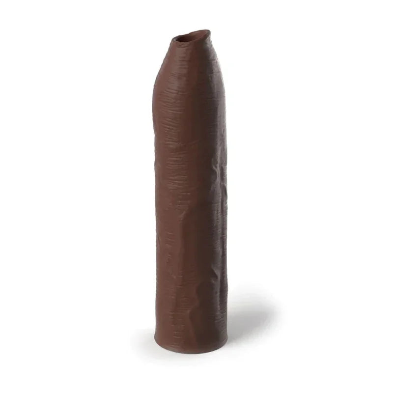 Fantasy X-Tensions Elite Uncut 7 Inch Extension Sleeve - Brown - MyPleasure