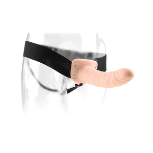 Fetish Fantasy Series 8" Hollow Strap-on - Flesh - MyPleasure