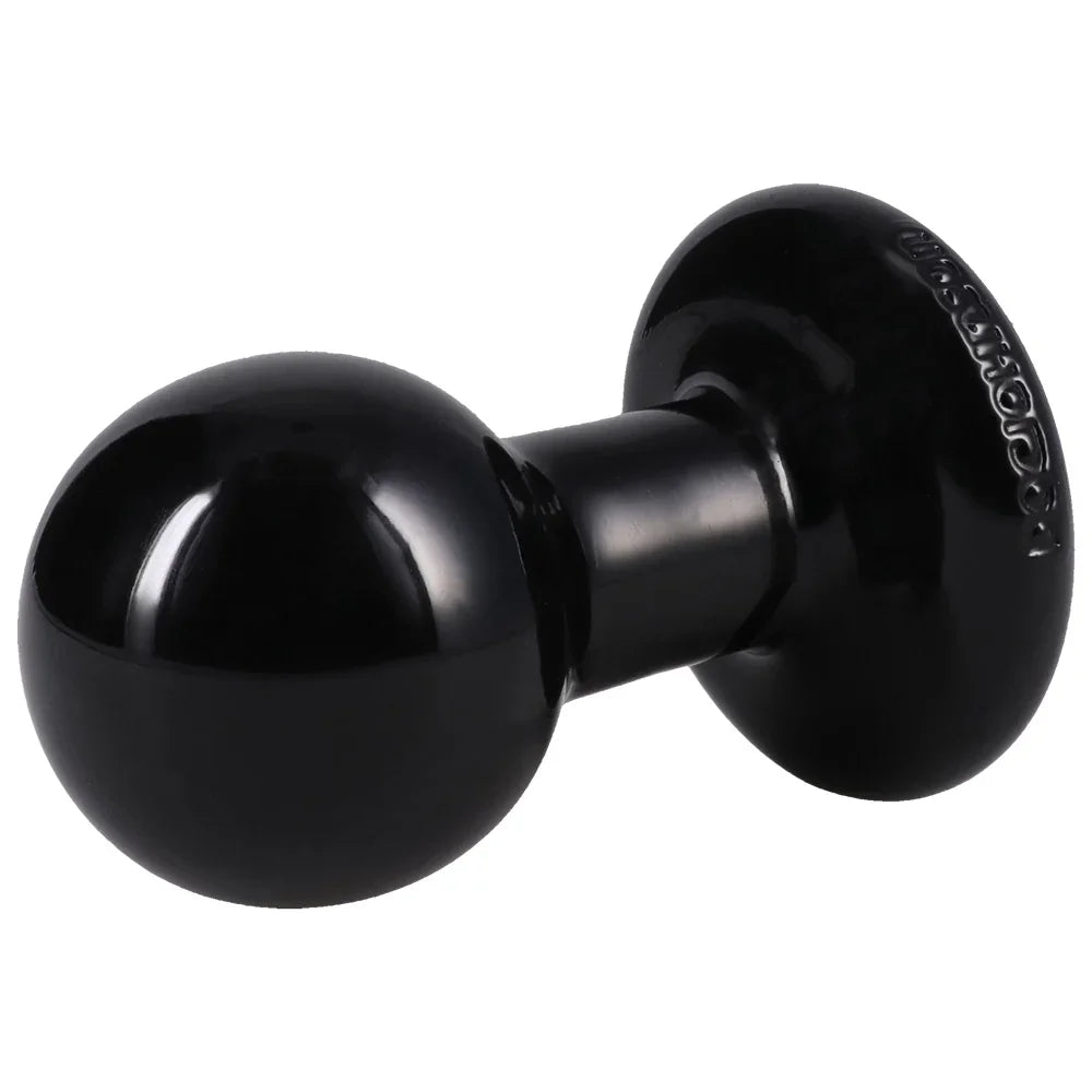 Round Butt Plug Medium - Black