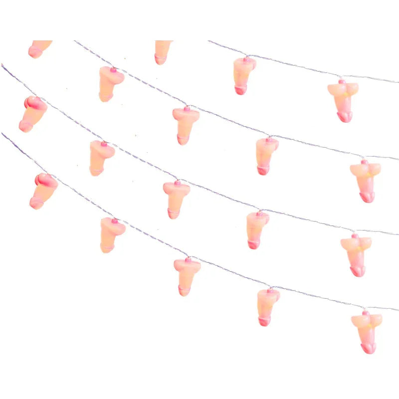 Glitterati Penis String Lights - 20 Lights - MyPleasure