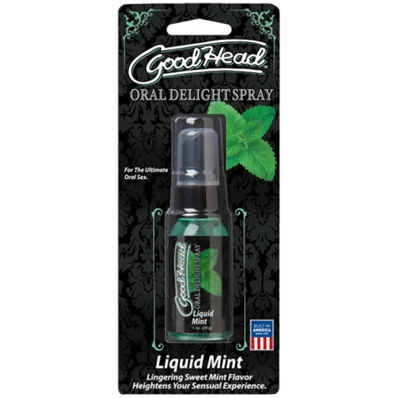 Good Head Oral Delight Spray 1 Oz - Liquid Mint - MyPleasure