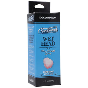 Goodhead - Wet Head - Dry Mouth Spray - Cotton Candy - 2 Fl. Oz. (59ml)