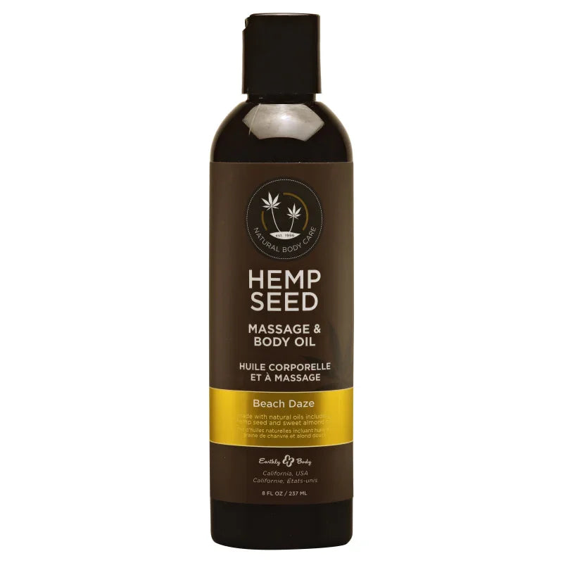 Hemp Seed Massage and Body Oil Beach Daze
