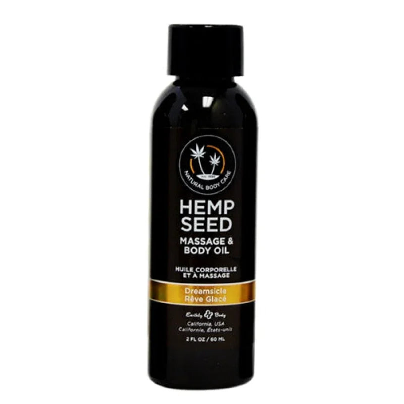 Hemp Seed Massage Oil - 2 Fl. Oz. - Dreamsicle - MyPleasure
