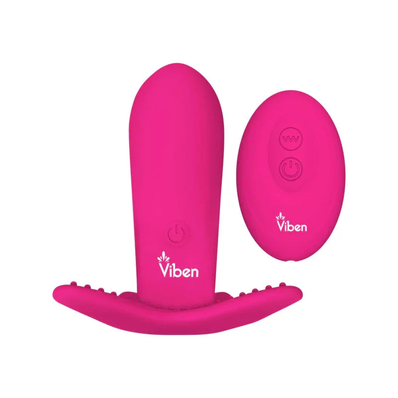 Intrigue - Remote Control 10-Function Panty Vibe - Hot Pink