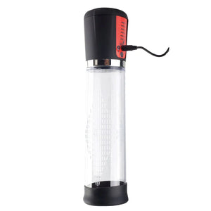 Jackson Rechargeable Penis Vacuum Pump - Orange - MyPleasure