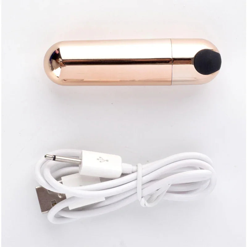 Jayden Vibrating Erection Enhancer Ring - Rose Gold - MyPleasure