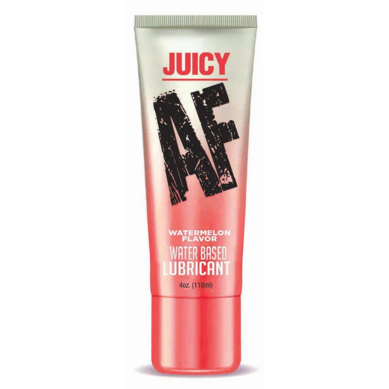 Juicy Af - Watermelon Water Based Flavored Lubricant - 4 Oz - MyPleasure