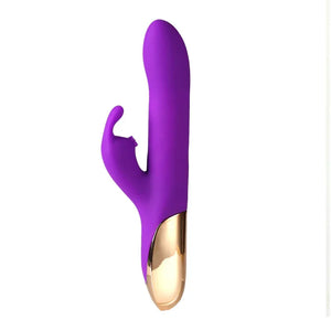 Karlin USB Rechargeable 10-Function Rabbit Vibrator - Purple - MyPleasure