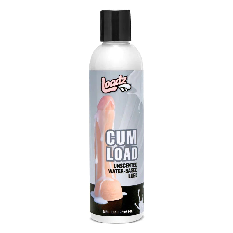 Loadz Cum Load Unscented Water-Based Lube 8 Fl. Oz - MyPleasure