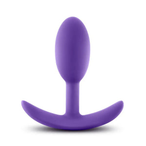 Luxe - Wearable Vibra Slim Plug - Small - Purple - MyPleasure