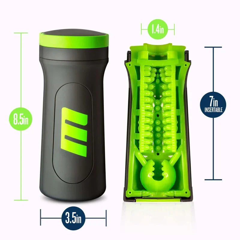 M for Men - M2 - Male Masturbator Cup - Black - MyPleasure