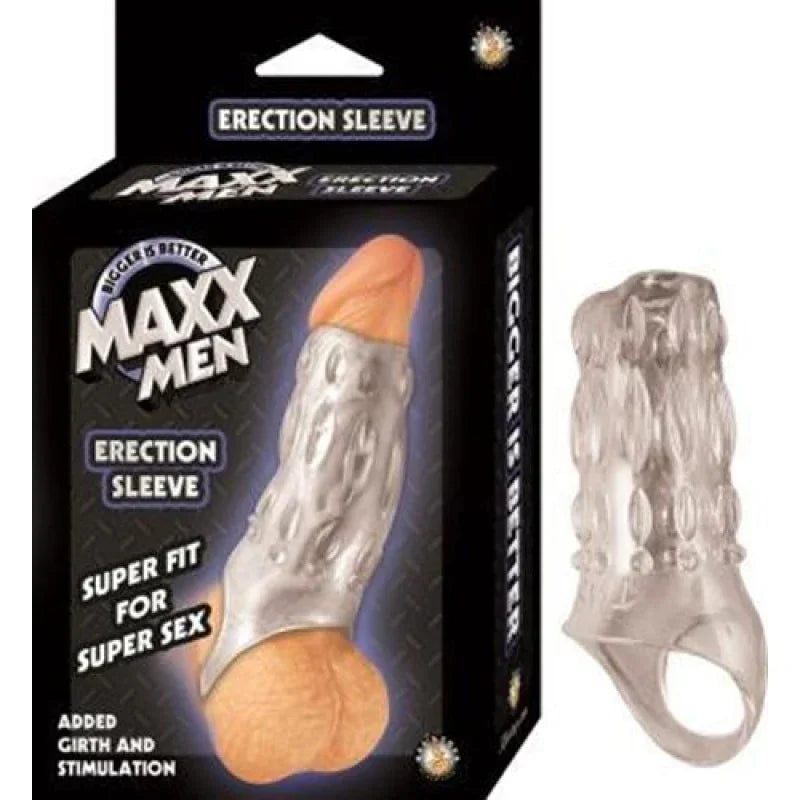 Maxx Men Erection Sleeve - Clear - MyPleasure