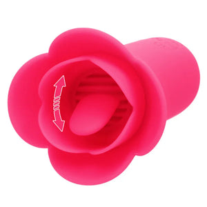 Naughty Bits Lily Licker Mini Flower Flicker - Pink