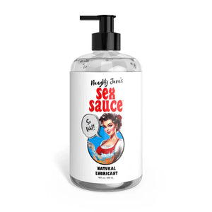 Naughty Jane's Sex Sauce Natural Lubricant 16oz - MyPleasure