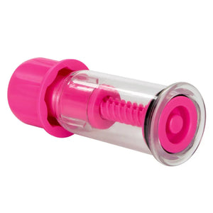 Nipple Play Vacuum Twist Suckers - Pink - MyPleasure