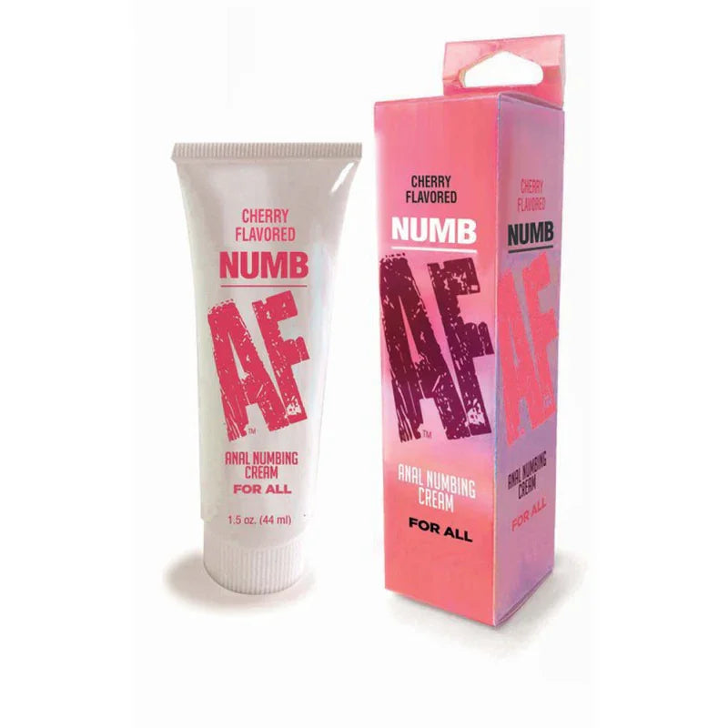 Numb Af - Anal Desensitizer Gel - Cherry - 1.5 Fl Oz - MyPleasure