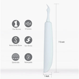 Oceana 15-Function Sonic USB Rechargeable Vibrator