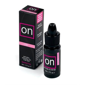 On Natural Arousal Oil Lite 0.17oz - MyPleasure