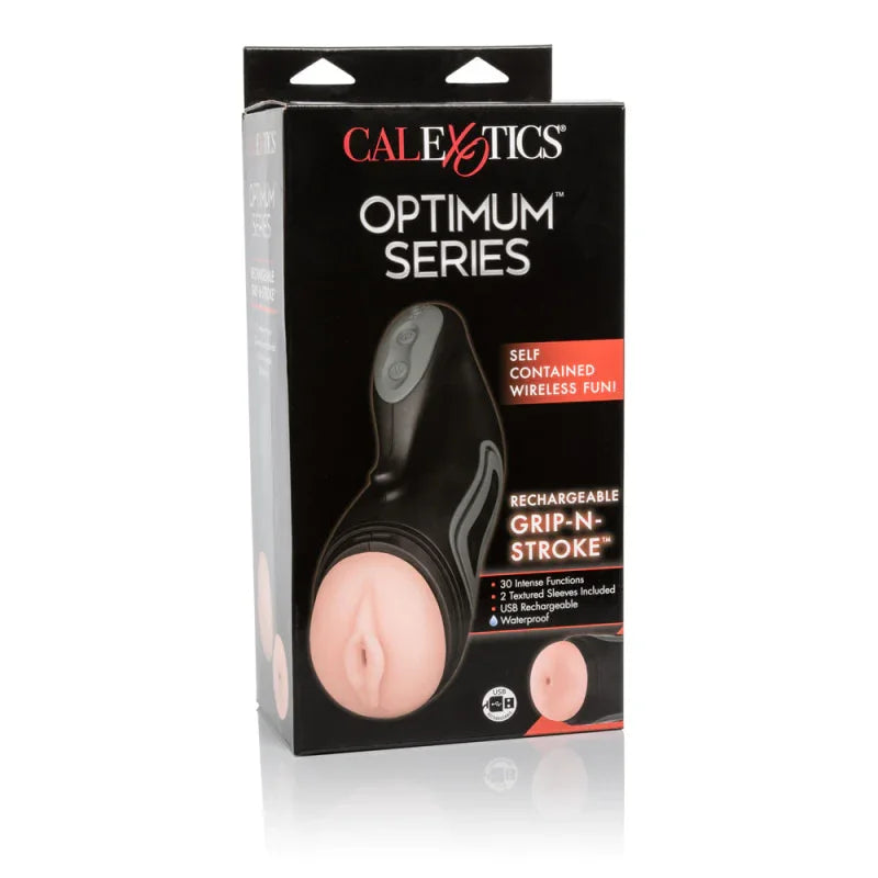 Optimum Power Rechargeable Grip-N-Stroke - MyPleasure