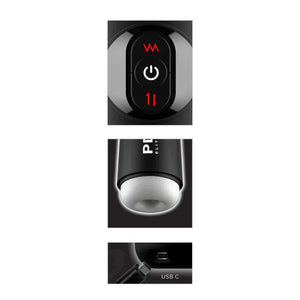 Pdx Elite Moto Milker - Black