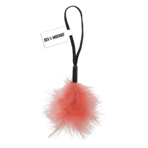 Peach Wrist Feather Tickler