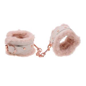 Peaches N Creame Fur Handcuffs - Pink