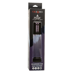 Peak Rechargeable Pump - Black/clear - MyPleasure