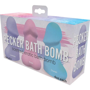 Pecker Bath Bombs 3 Pk - MyPleasure