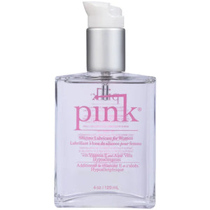 Pink 4oz. Glass Bottle - MyPleasure