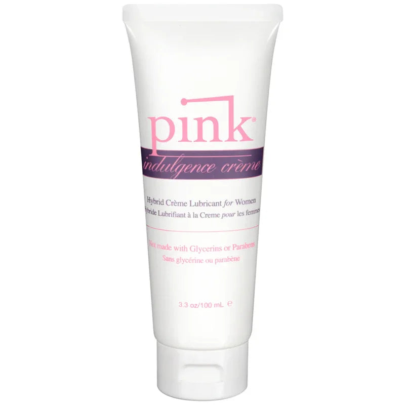 Pink Indulgence Creme Hybrid Lubricant for Women - 3.3 Oz. / 100 ml - MyPleasure