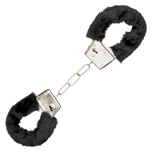 Playful Furry Cuffs - Black - MyPleasure