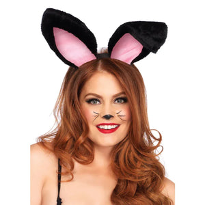Plush Bunny Ears - Black - MyPleasure