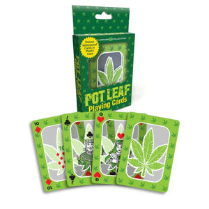 Pot Leaf Waterproof Playing Cards - MyPleasure
