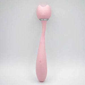 Like A Kitten Purrs Like A Kitten Vibrator Wand Dildo Massager for Clitoral Vaginal G-Spot Anal, Adult Sex Toy, 10 Vibrations