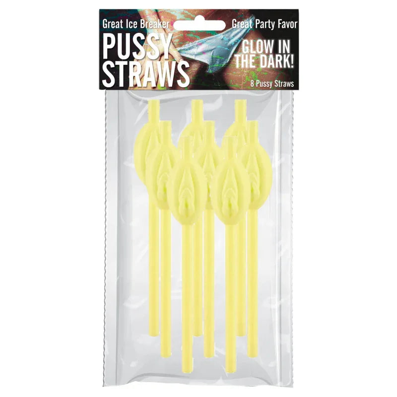 Pussy Straws - Glow in the Dark - MyPleasure