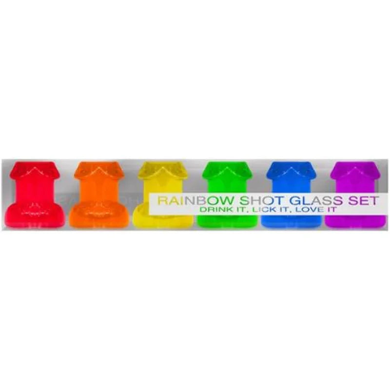 Rainbow Shot Glass Set - MyPleasure