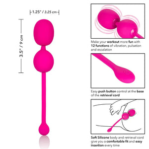Rechargeable Dual Kegel - Pink - MyPleasure