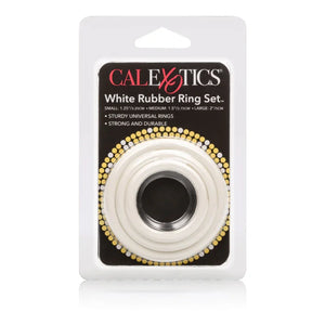 Rubber Ring 3 Piece Set - White - MyPleasure