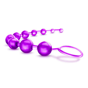 Sassy 10 Anal Beads - Purple - MyPleasure