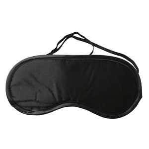 Sex and Mischief Satin Blindfold - Black - MyPleasure