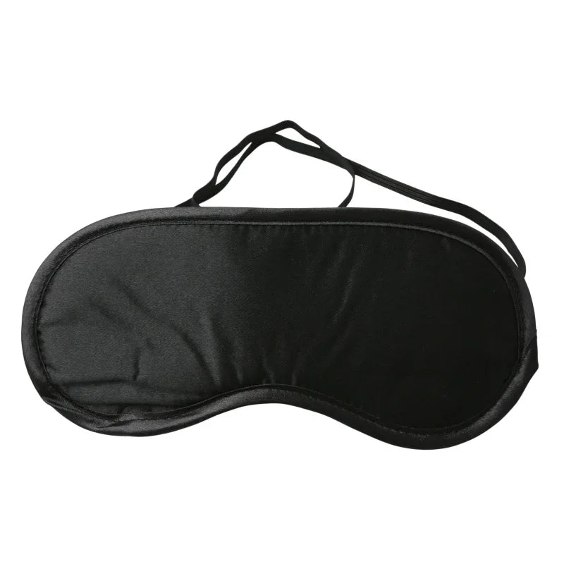 Sex and Mischief Satin Blindfold - Black - MyPleasure